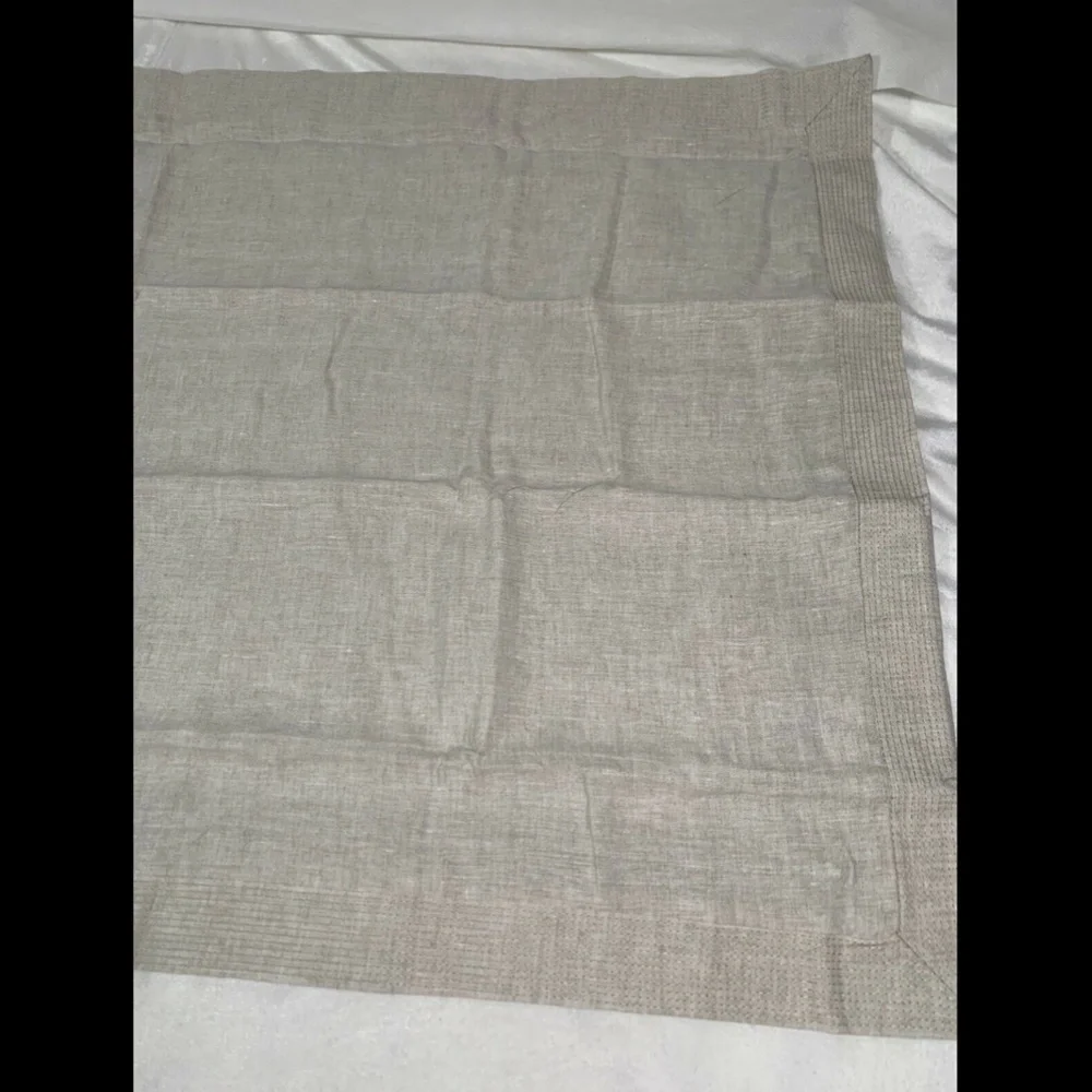 NIB Hotel Collection Natural Linen (1)‎ Standard Sham Pillow Case